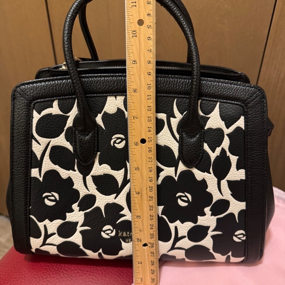 Kate Spade New York Knott Rosy Garden Medium Satchel - Picture 8 of 8